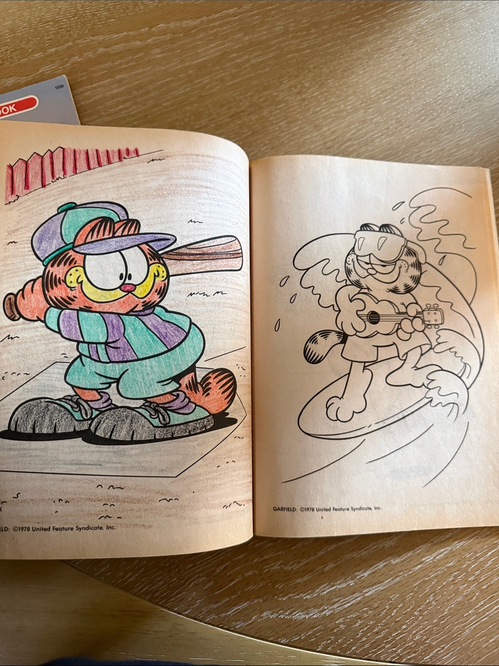Vintage Tiny Toons and Garfield Coloring Books USED - Picture 14 of 16